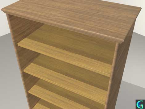 3D modering data of cabinet