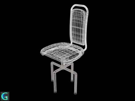 3D modering data of chair