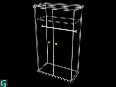 3D modering data of drawer